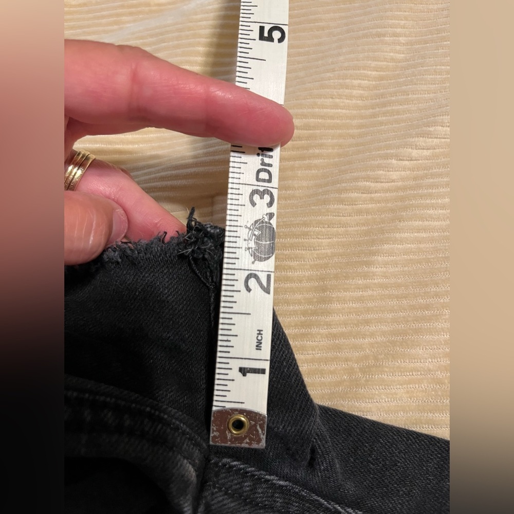 American Eagle Outfitters Black Jean Shorts 4 - Picture 11 of 11